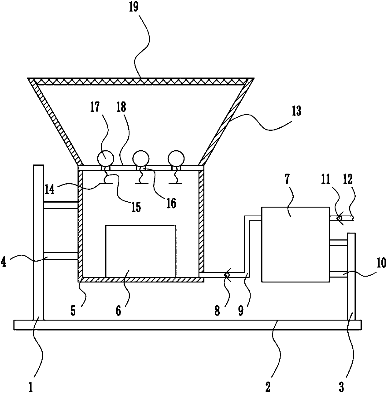 Rainwater recycling device