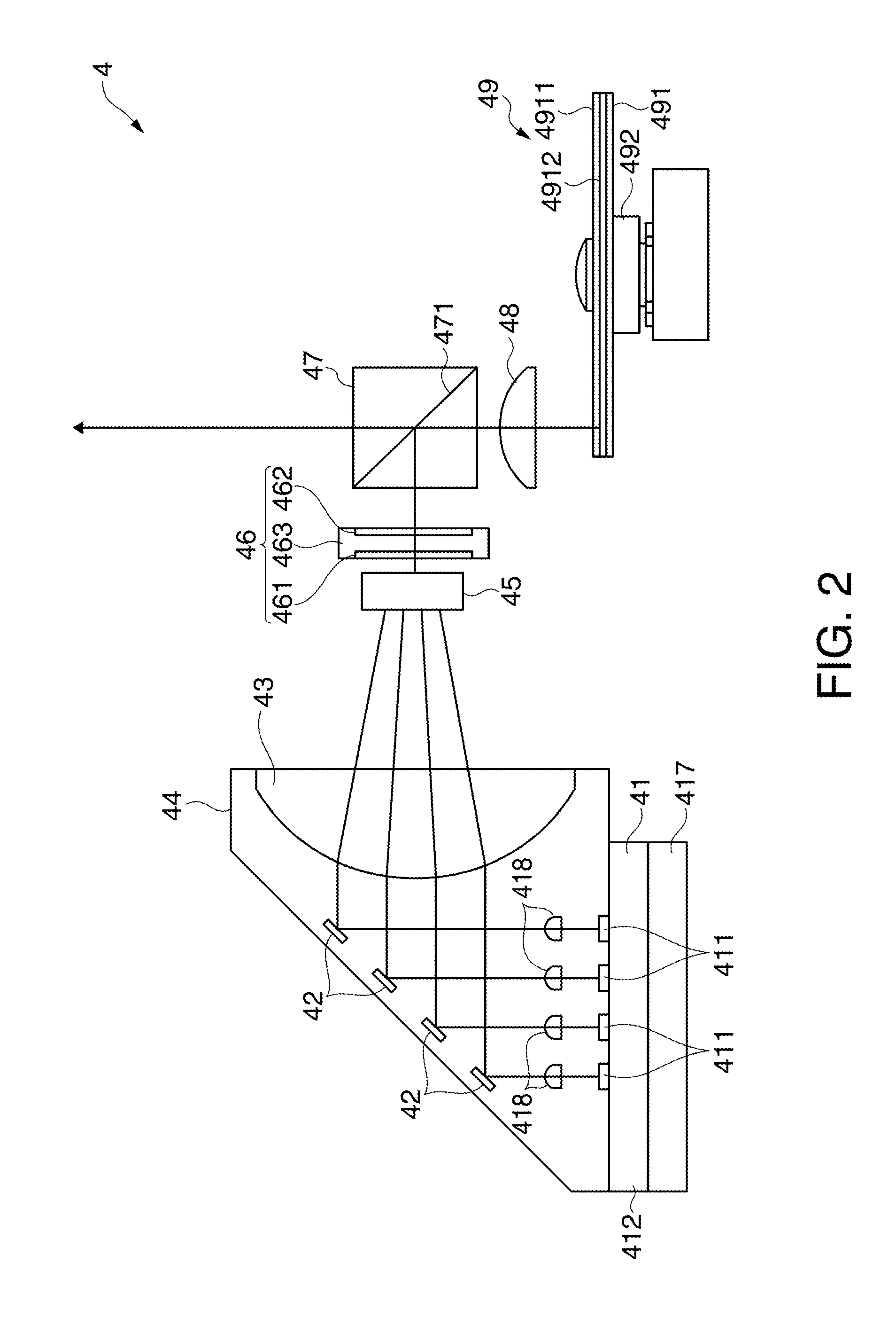 Light source device and projector