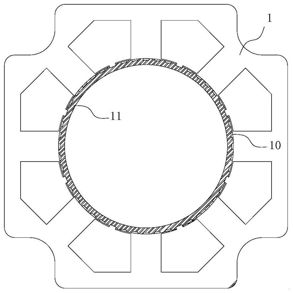 Alternating current stepping motor