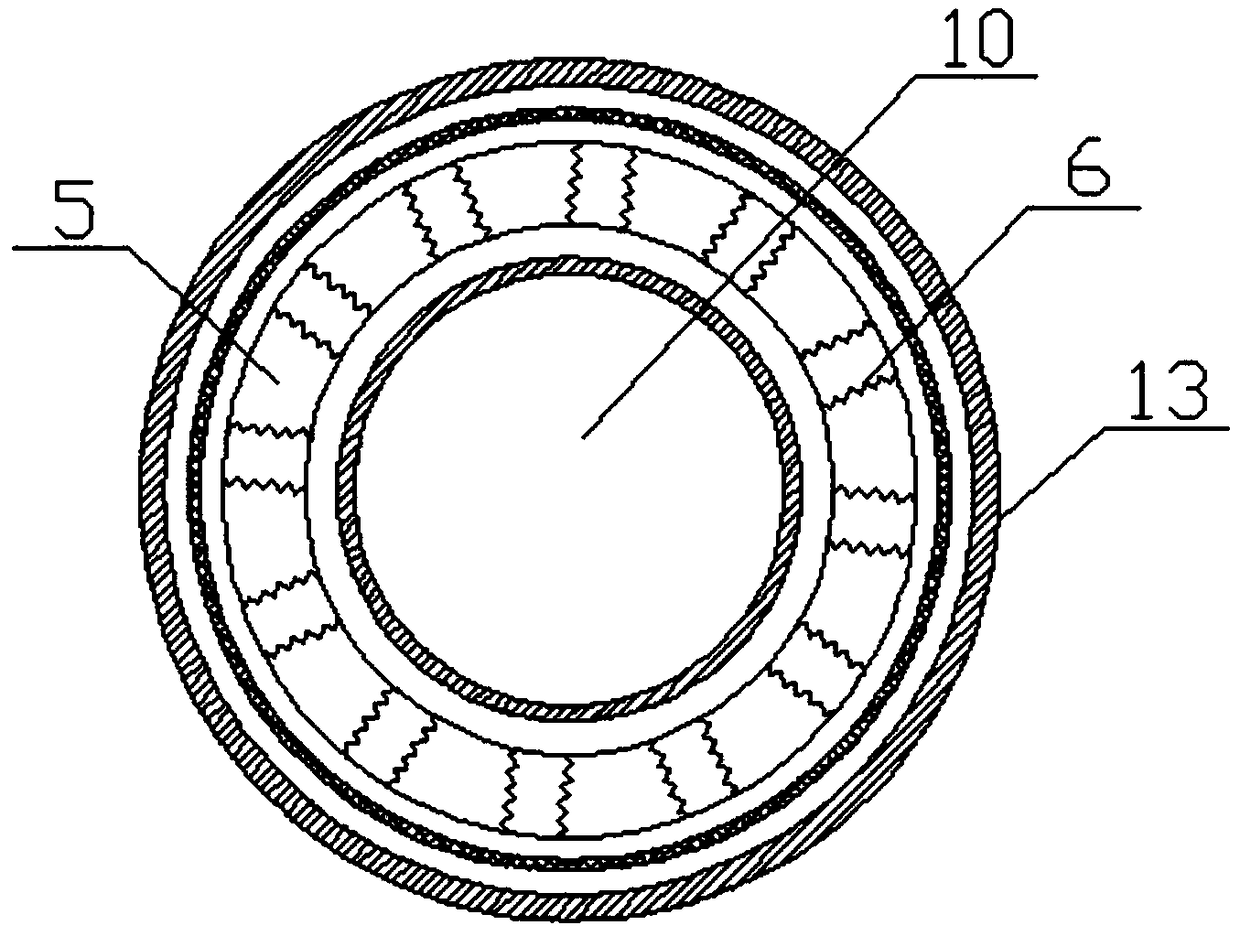 Automobile rubber sealing ring