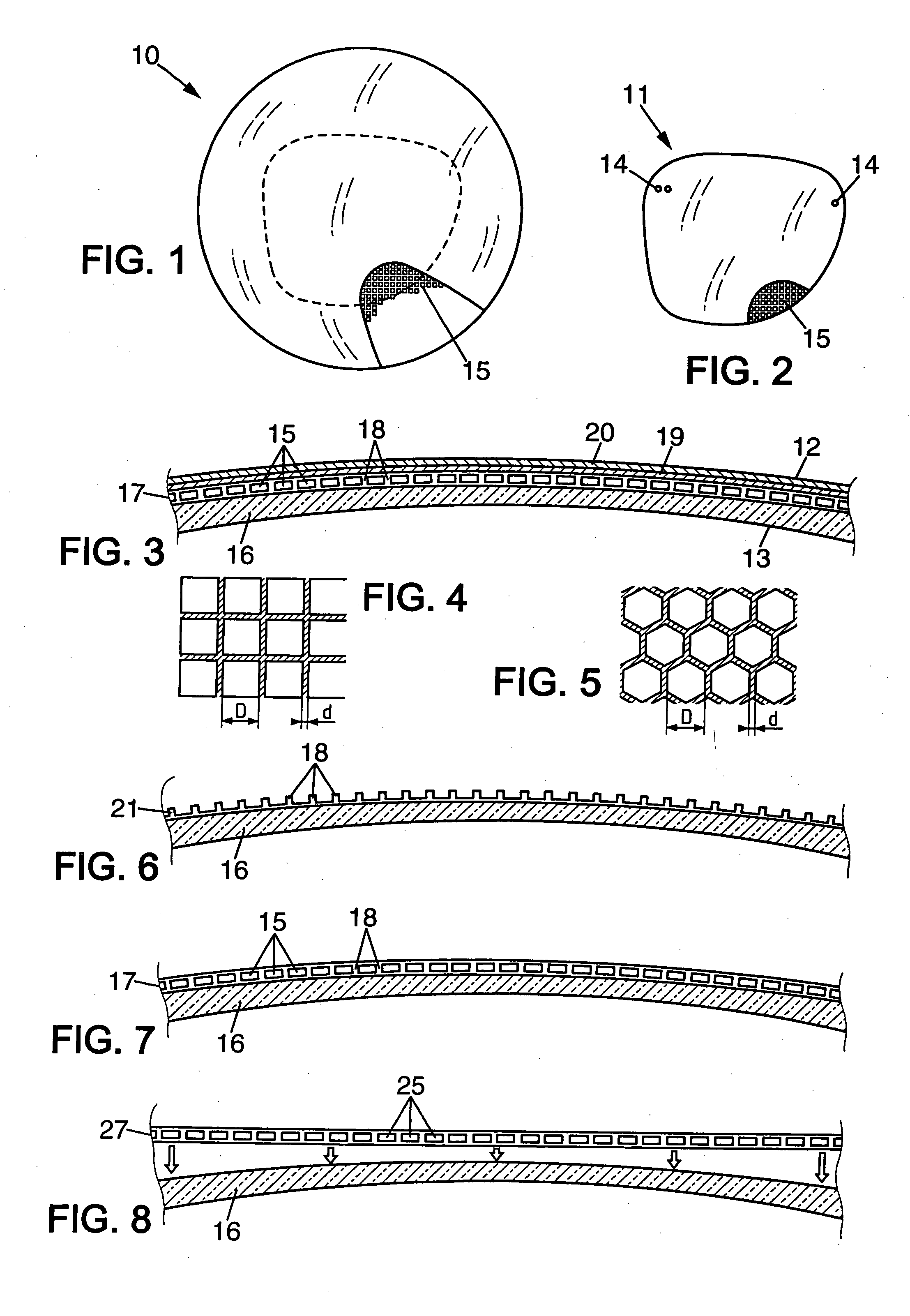 Process for producing a transparent optical element, optical component involved in this process and optical element thus obtained