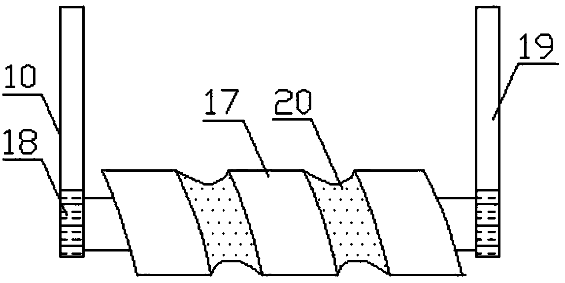 Exhaust equipment for full-coating of polyethylene spirally enwound structure-wall pipe