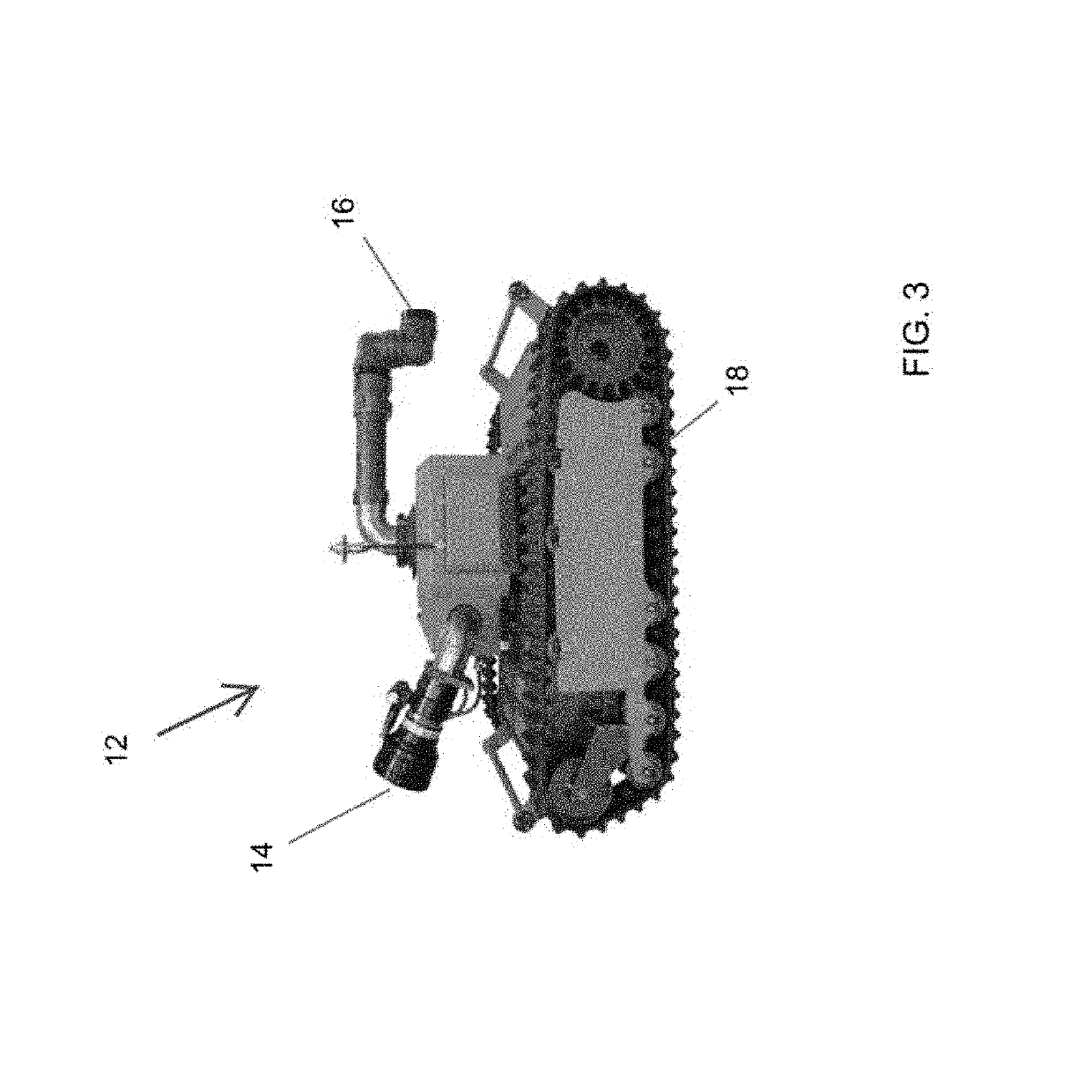 Systems and methods for improving efficiency of firefighting robots