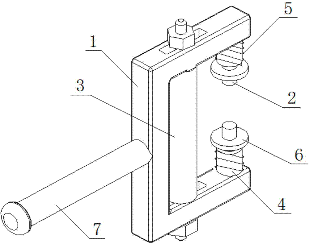 Laminating device for car-door protective film