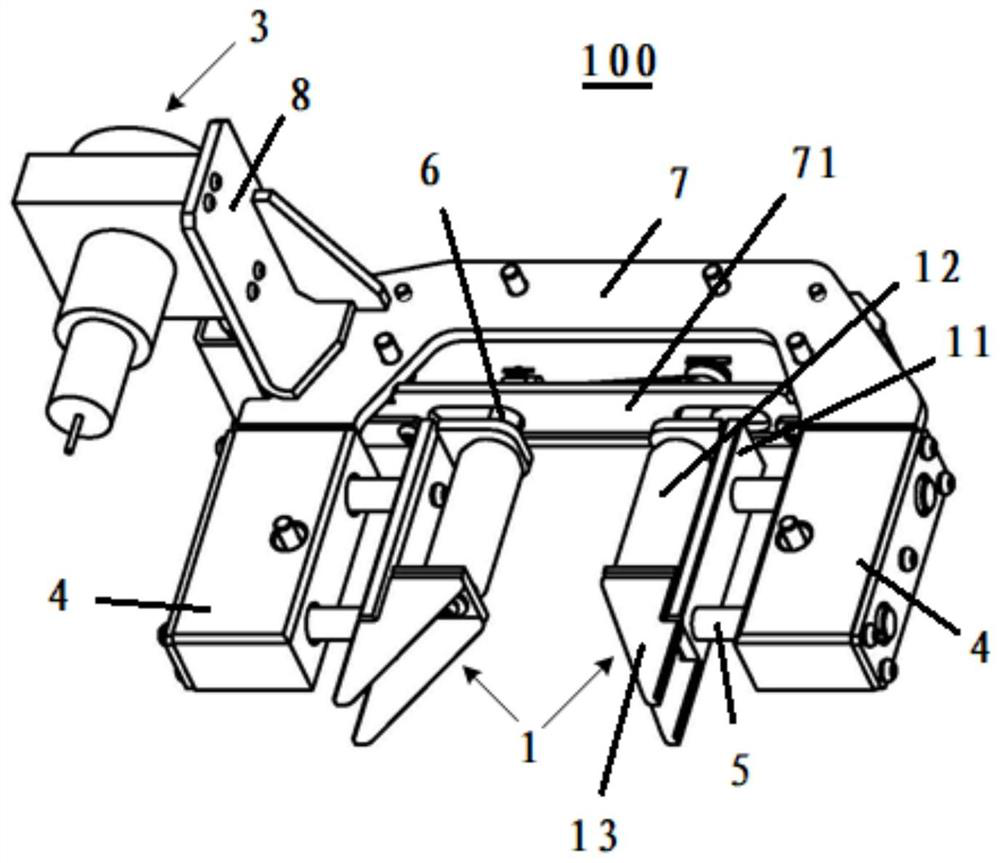 Detection device and operation tool and workover rig comprising same