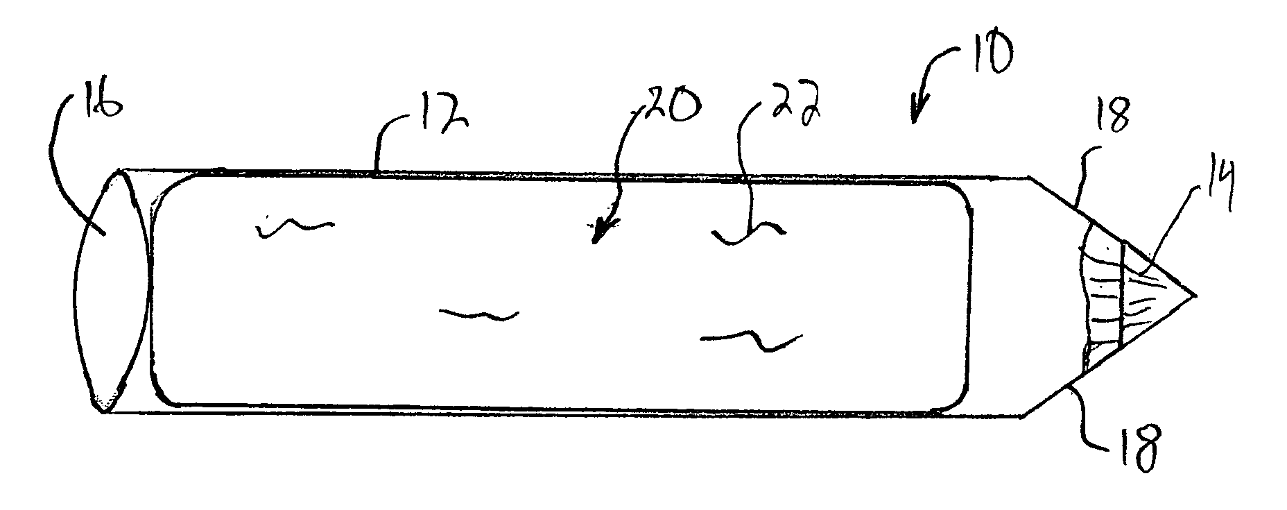 Disposable skin marker method and apparatus