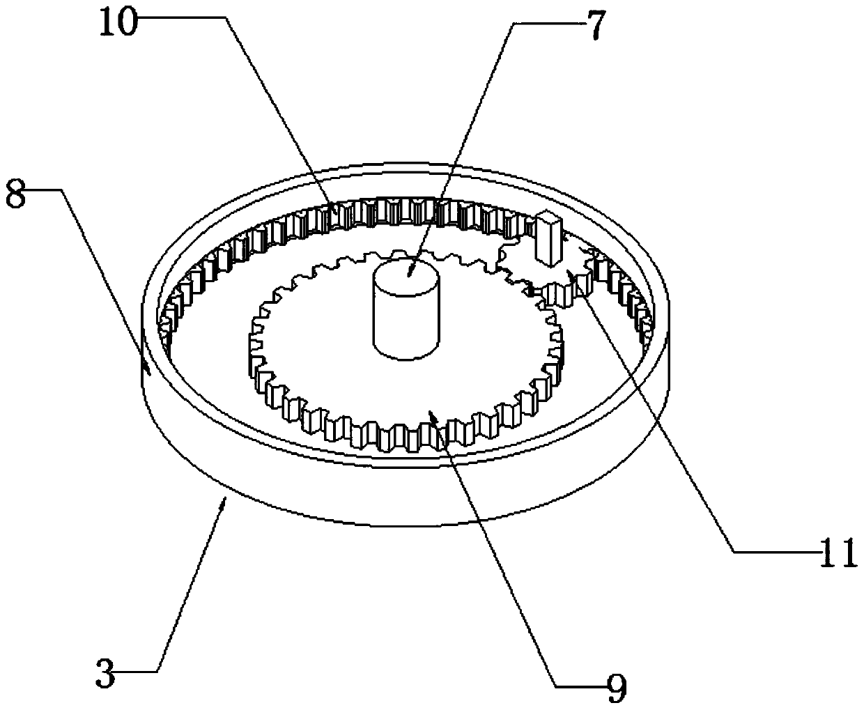 High-efficiency energy-saving particle production device and using method thereof