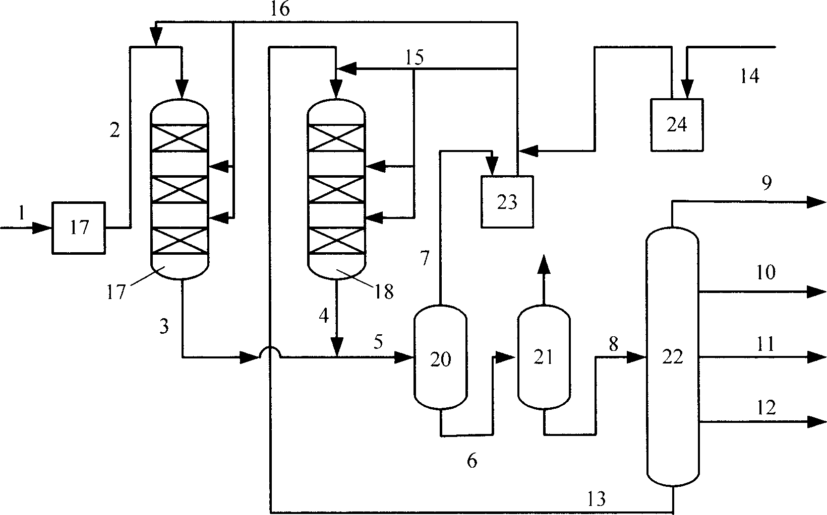 Integrated Fischer-Tropsch synthetic oil hydrogenation purification