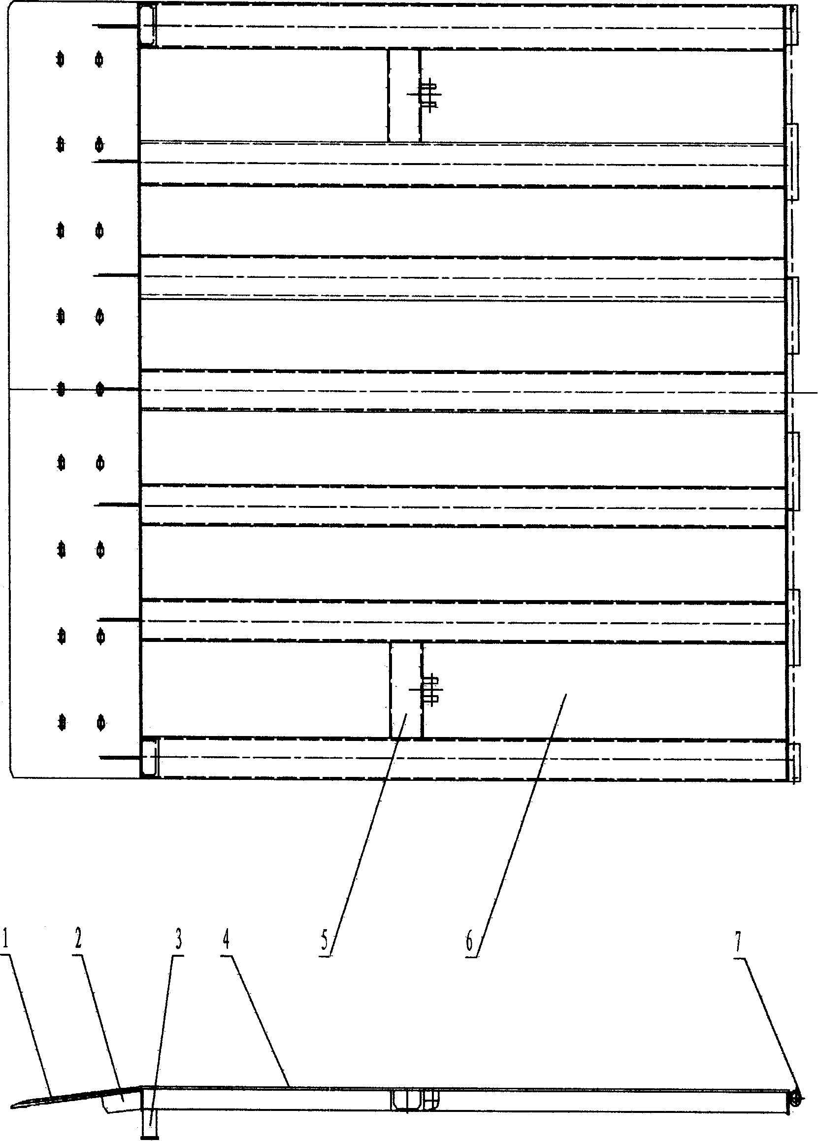 Mobile hydraulic pressure adjusting board