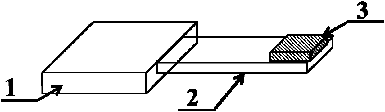 Cantilever magnetic sensor, as well as preparation method and using method thereof