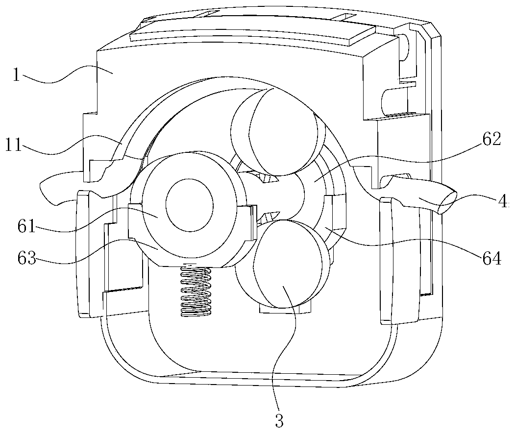 Peristaltic pump head