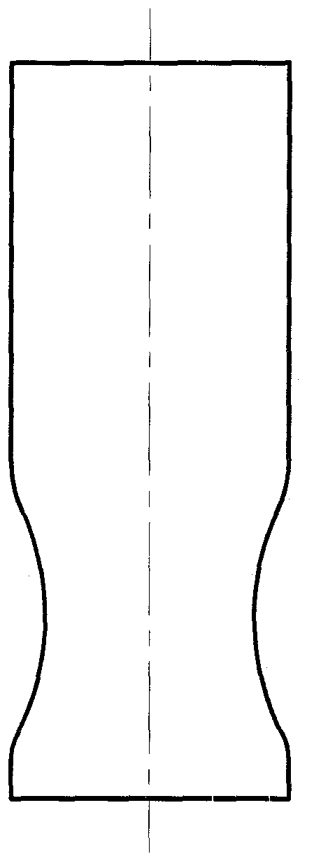 Kidney-shaped elastic rectoscope