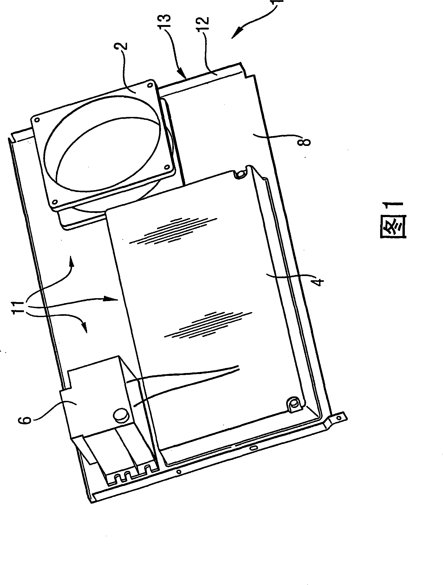 Modular arrangement of functional units for household appliances and household appliances comprising a modular arrangement of the functional units