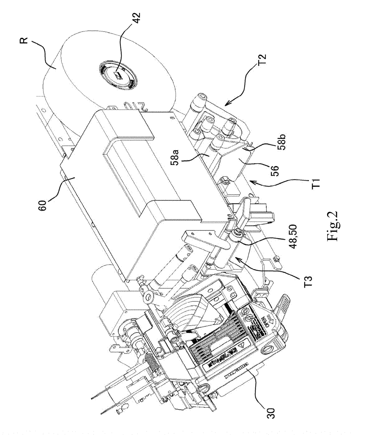 Drug portion packaging device