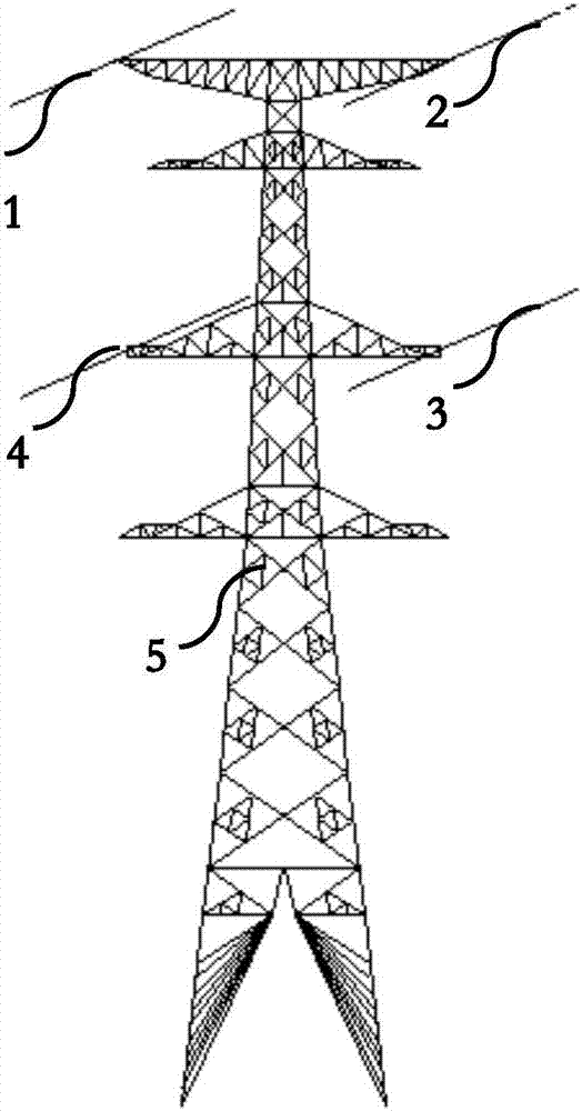 Power-taking device based on insulated overhead ground wire