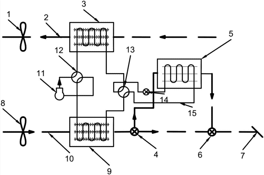 Semi-decoupled cooling dehumidification and graded cooling dehumidification heat pump system and method