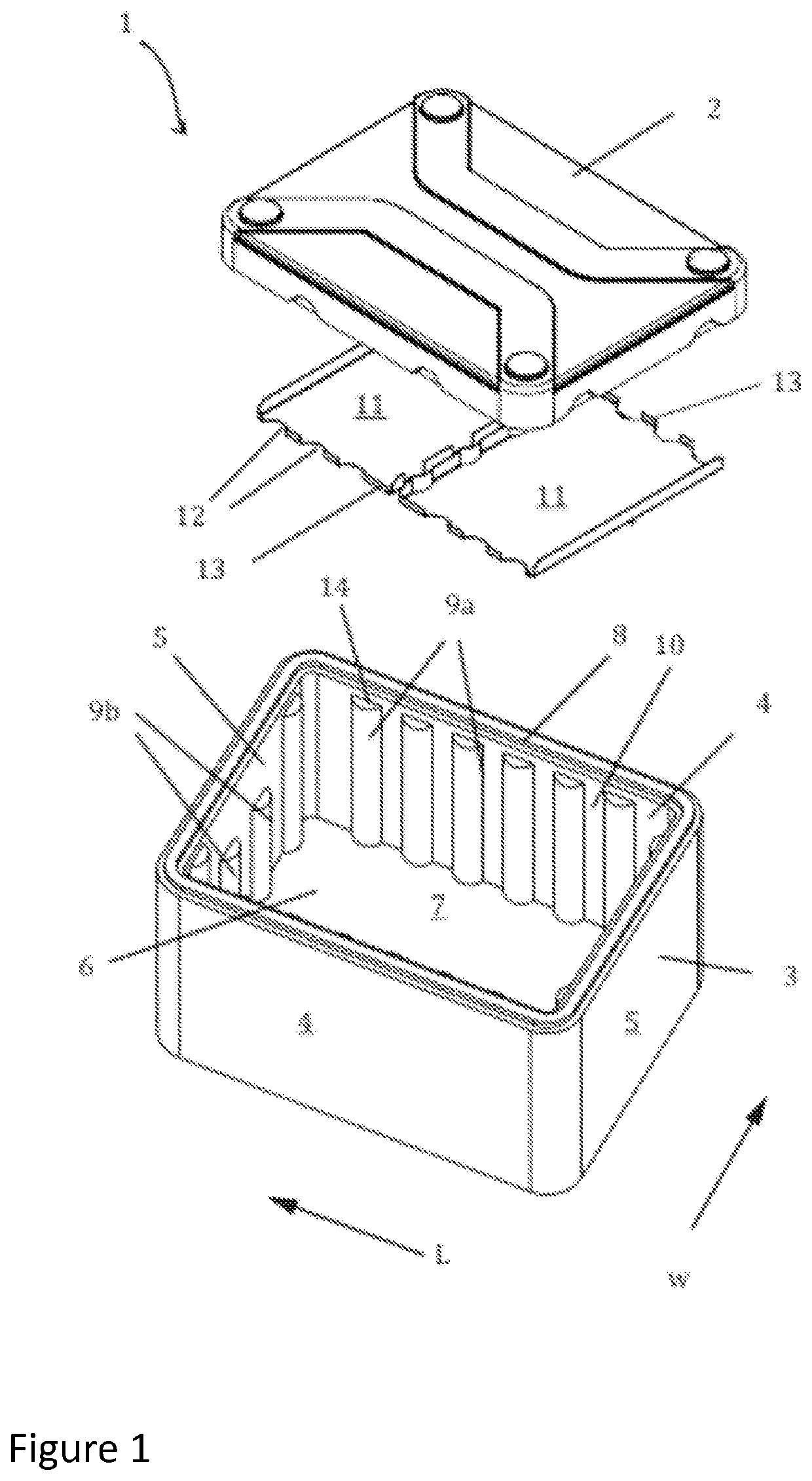 Thermally insulated transport box and an arrangement in a thermally insulated transport box