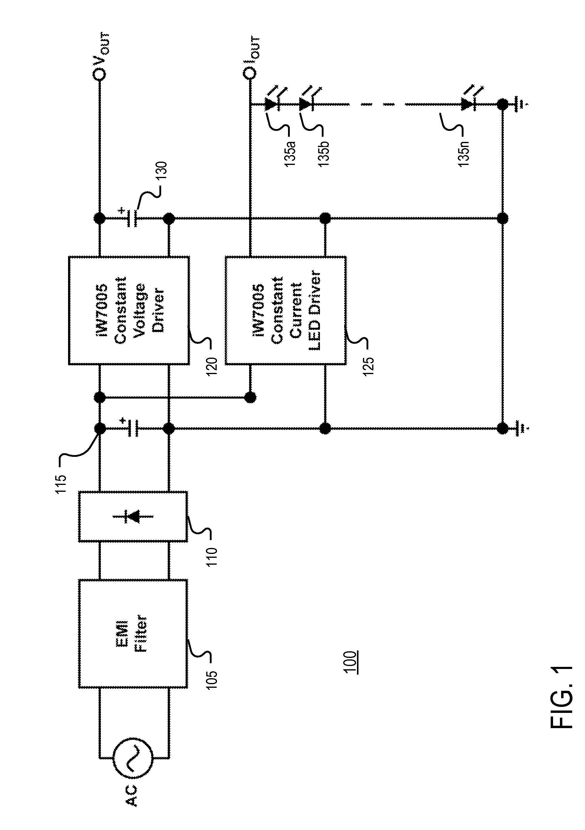 Dual output power supply