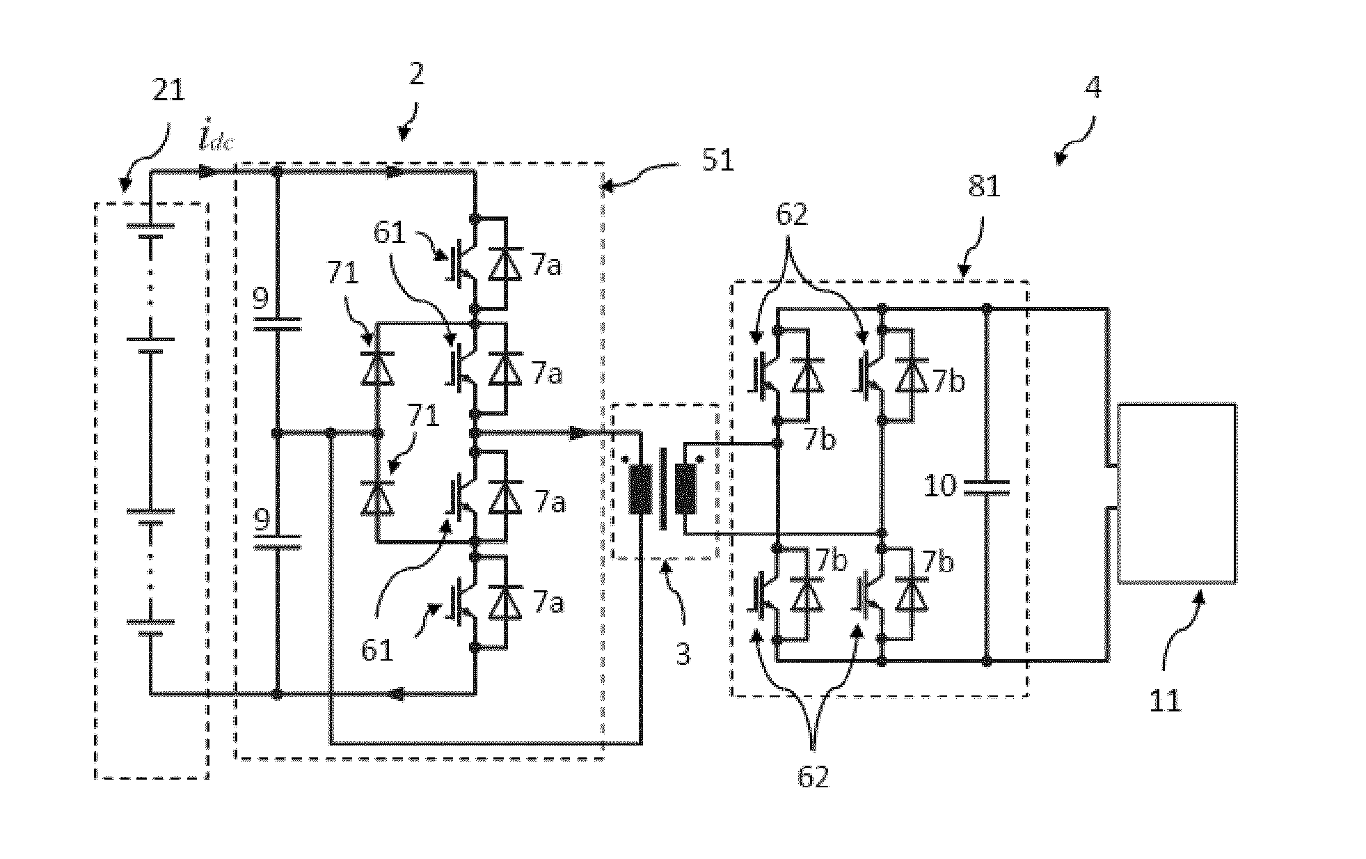 Bidirectional dc-dc converter