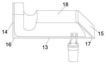 Lower limb tool for preventing pressure sores through water circulation pressure reduction