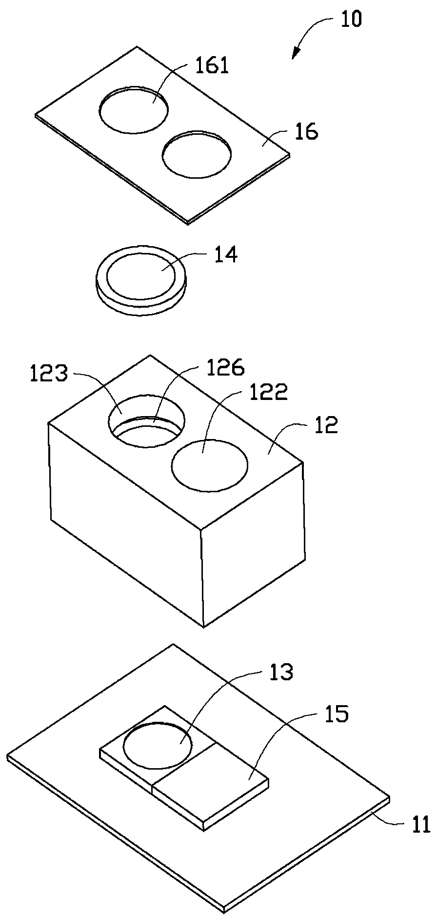 Sensor device and electronic device having the sensor device