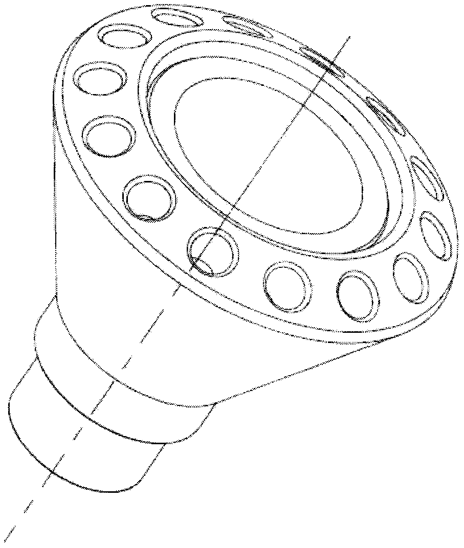 Liquid separating head