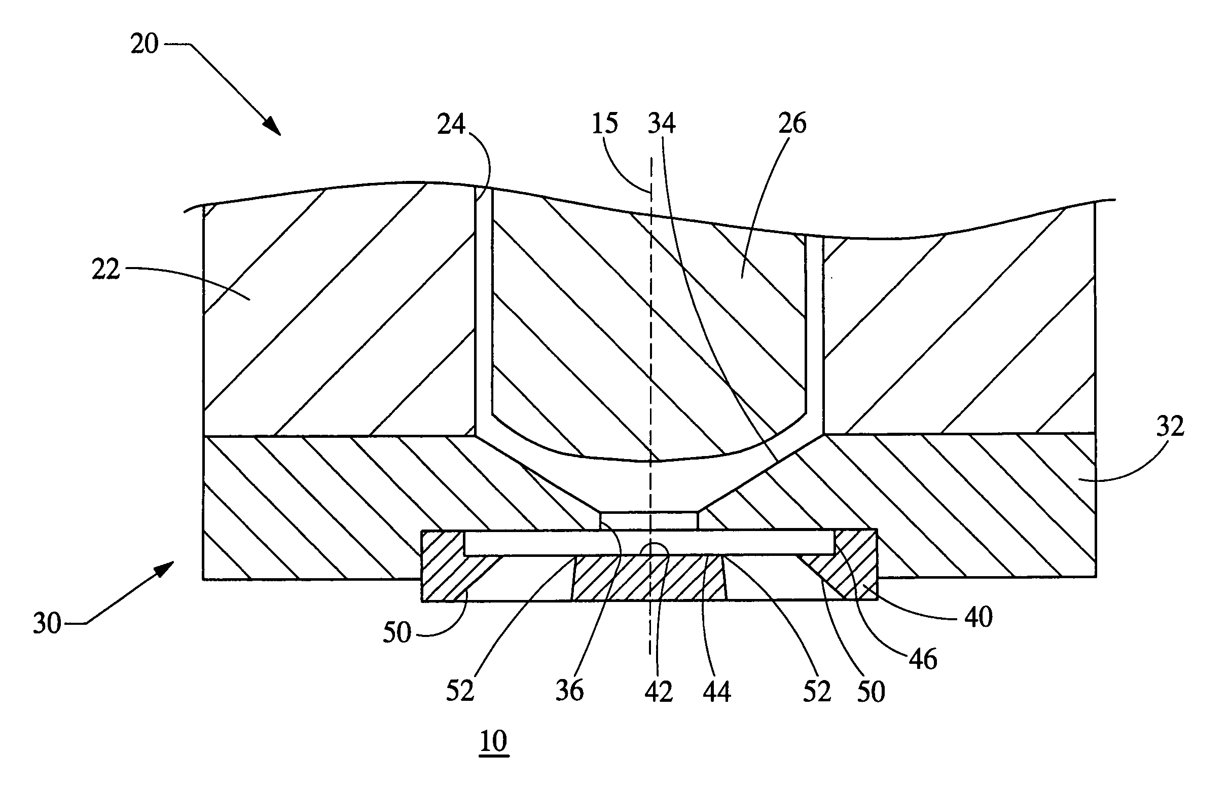 Low pressure fuel injector nozzle