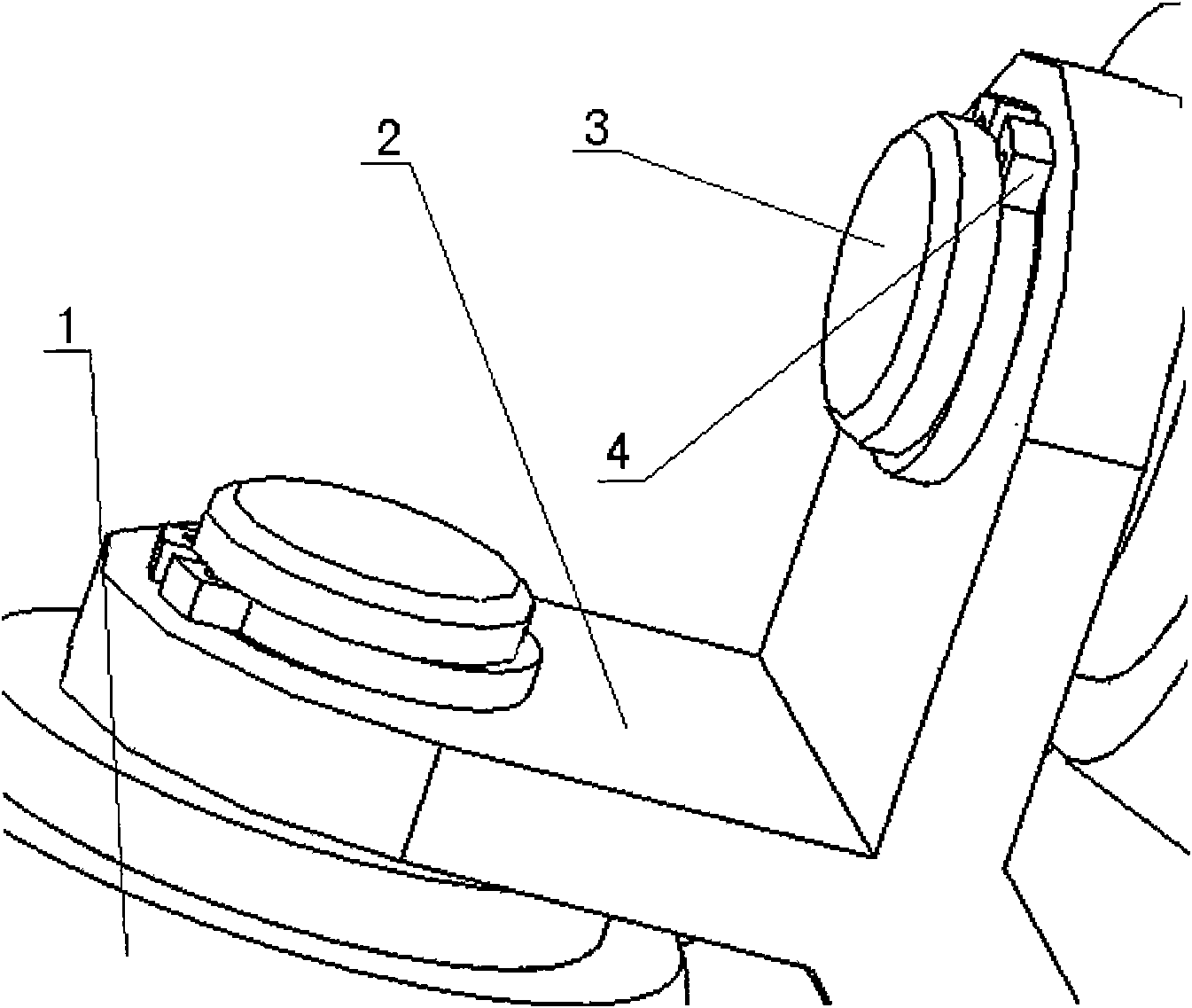 Method for arranging shifting carrying platform of wheels based on rotating shaft fixed type two-dimensional motion and mobile platform