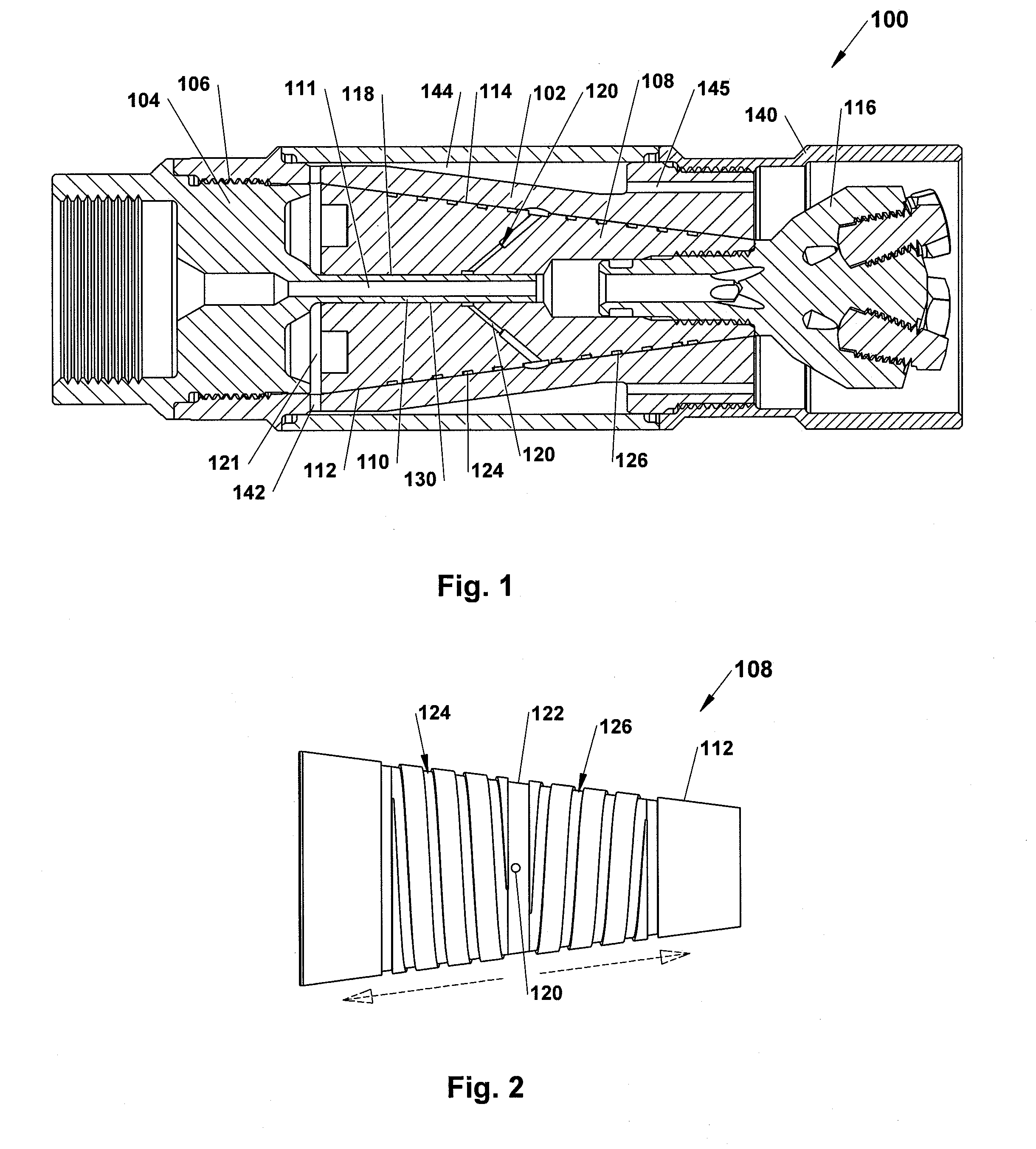 Self regulating fluid bearing high pressure rotary nozzle with balanced thrust force