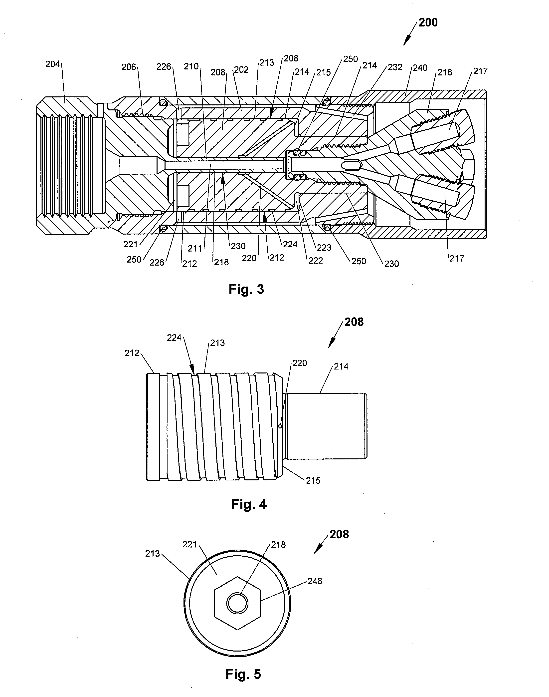 Self regulating fluid bearing high pressure rotary nozzle with balanced thrust force