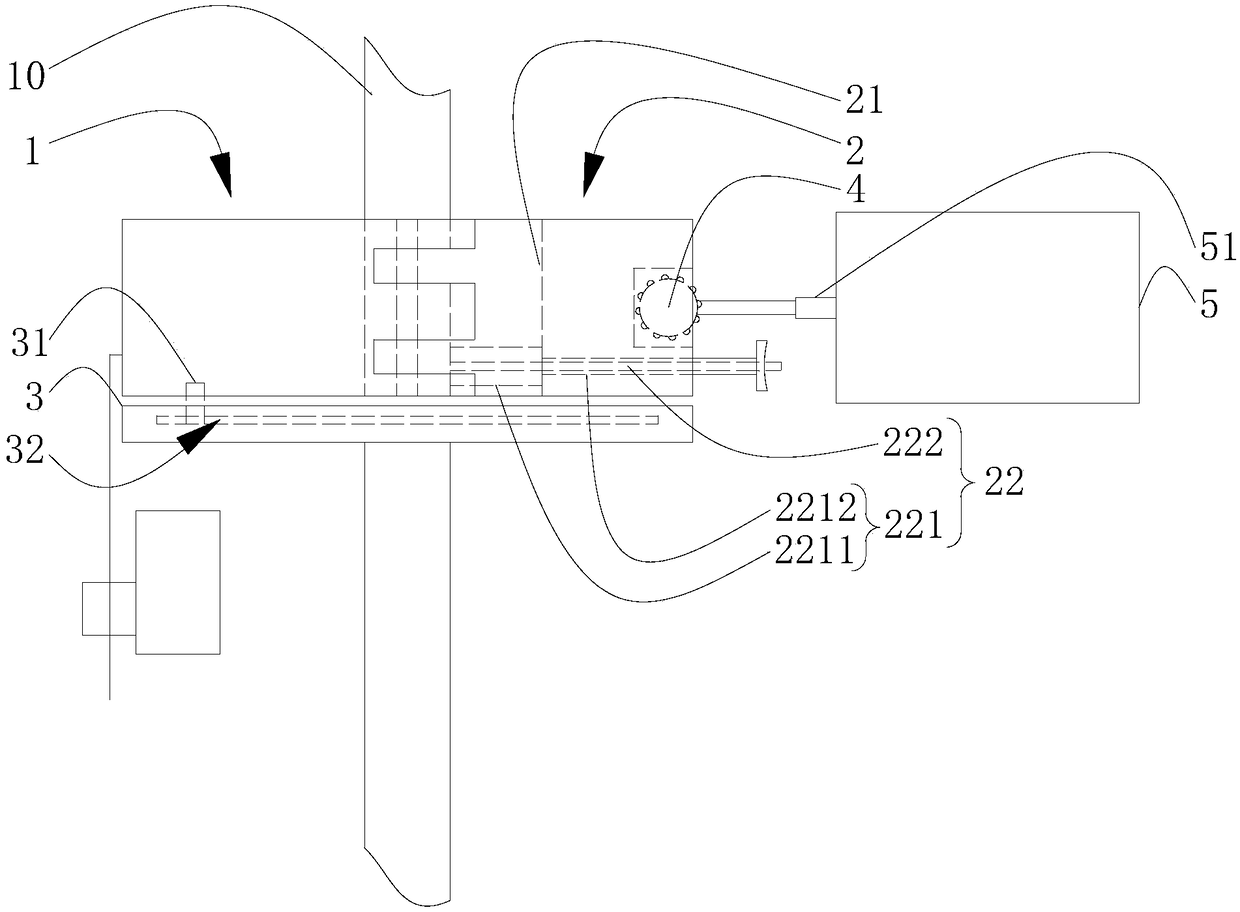 Rice stalk lodging resistance measuring device