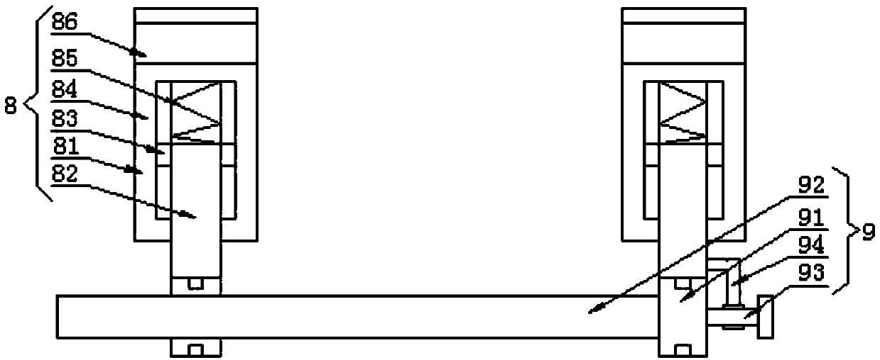 Flexible type road lane marking device for building construction and working method