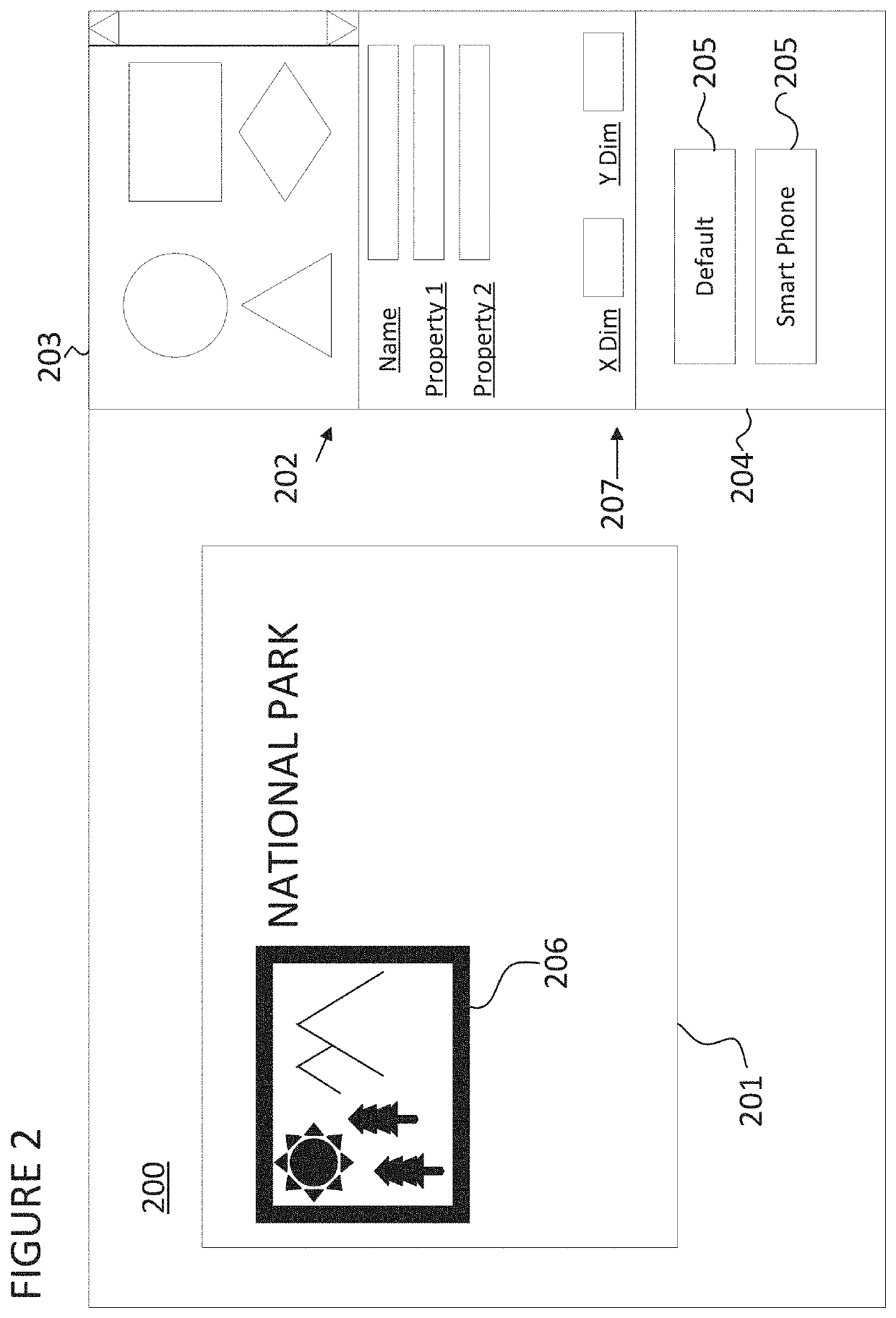 Multi-view masters for graphical designs