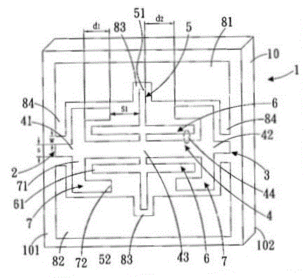 Coplane low-pass filter