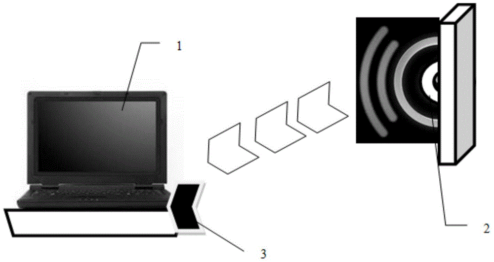 Notebook computer wireless charger