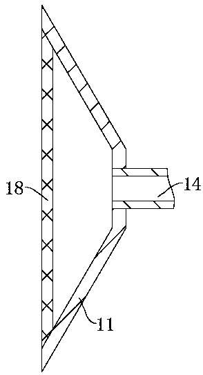 Carbon deposit suction device of electric spark forming machine