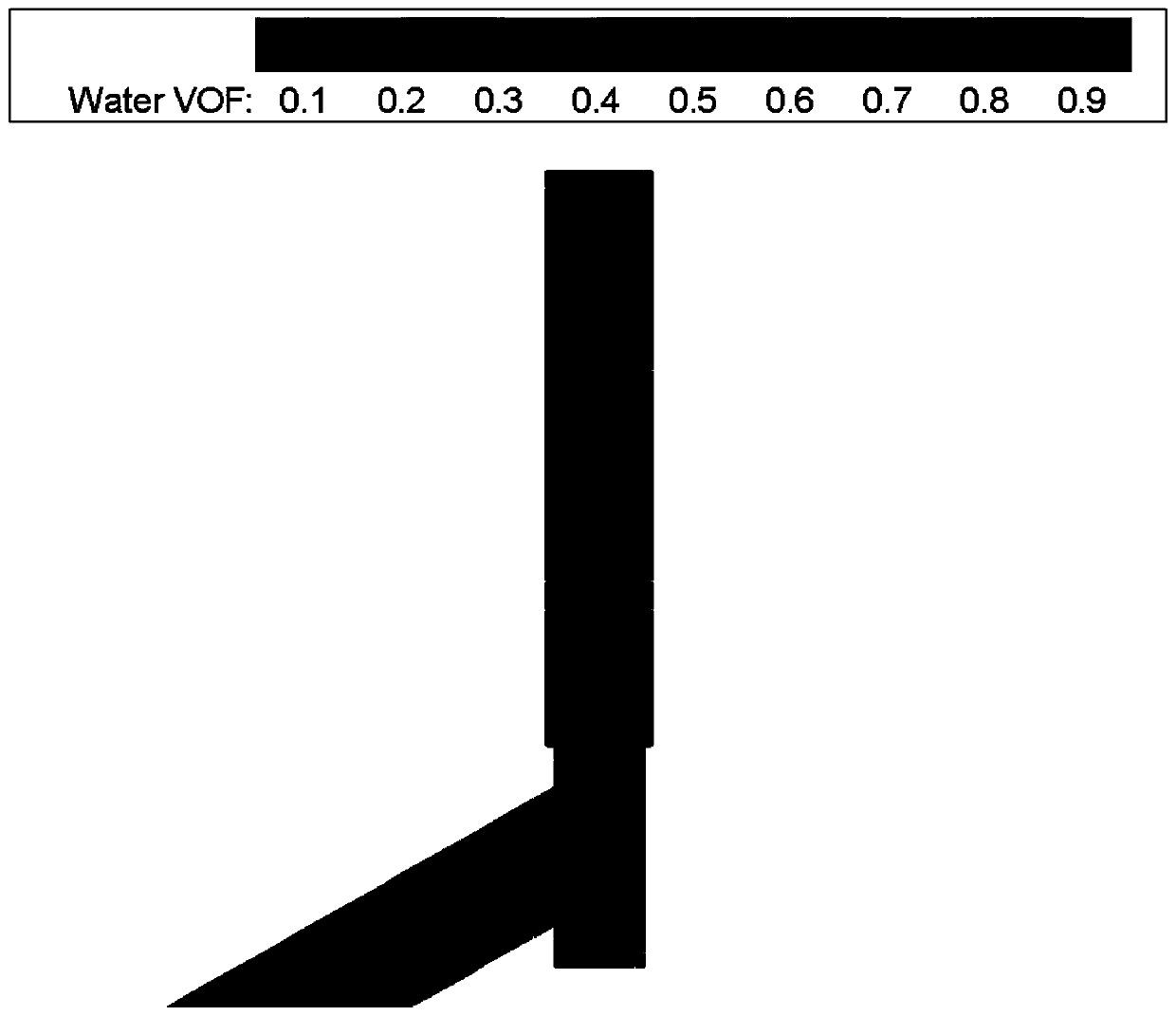 Three-dimensional numerical simulation method for hydraulic characteristics of uranium tailing pond flood drainage system