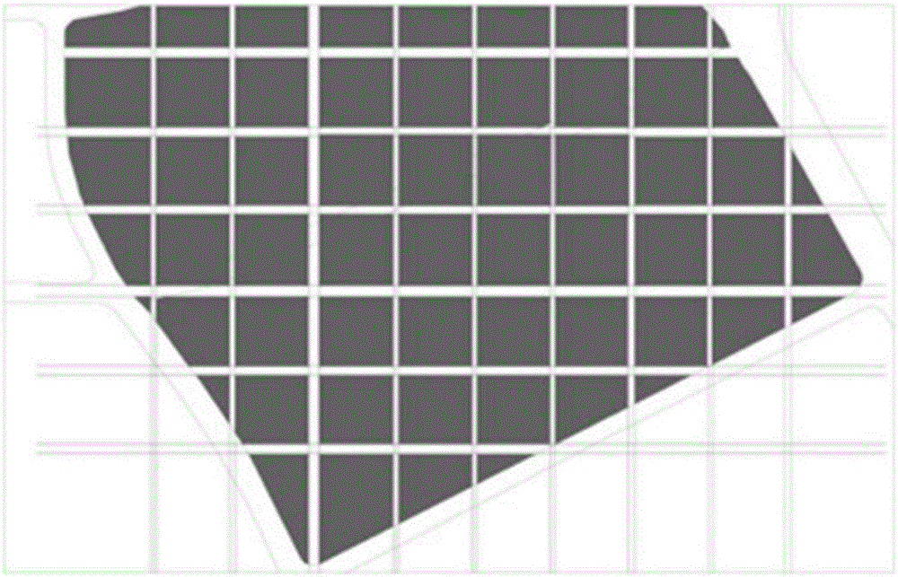 Street spatial form layout method based on grid selection