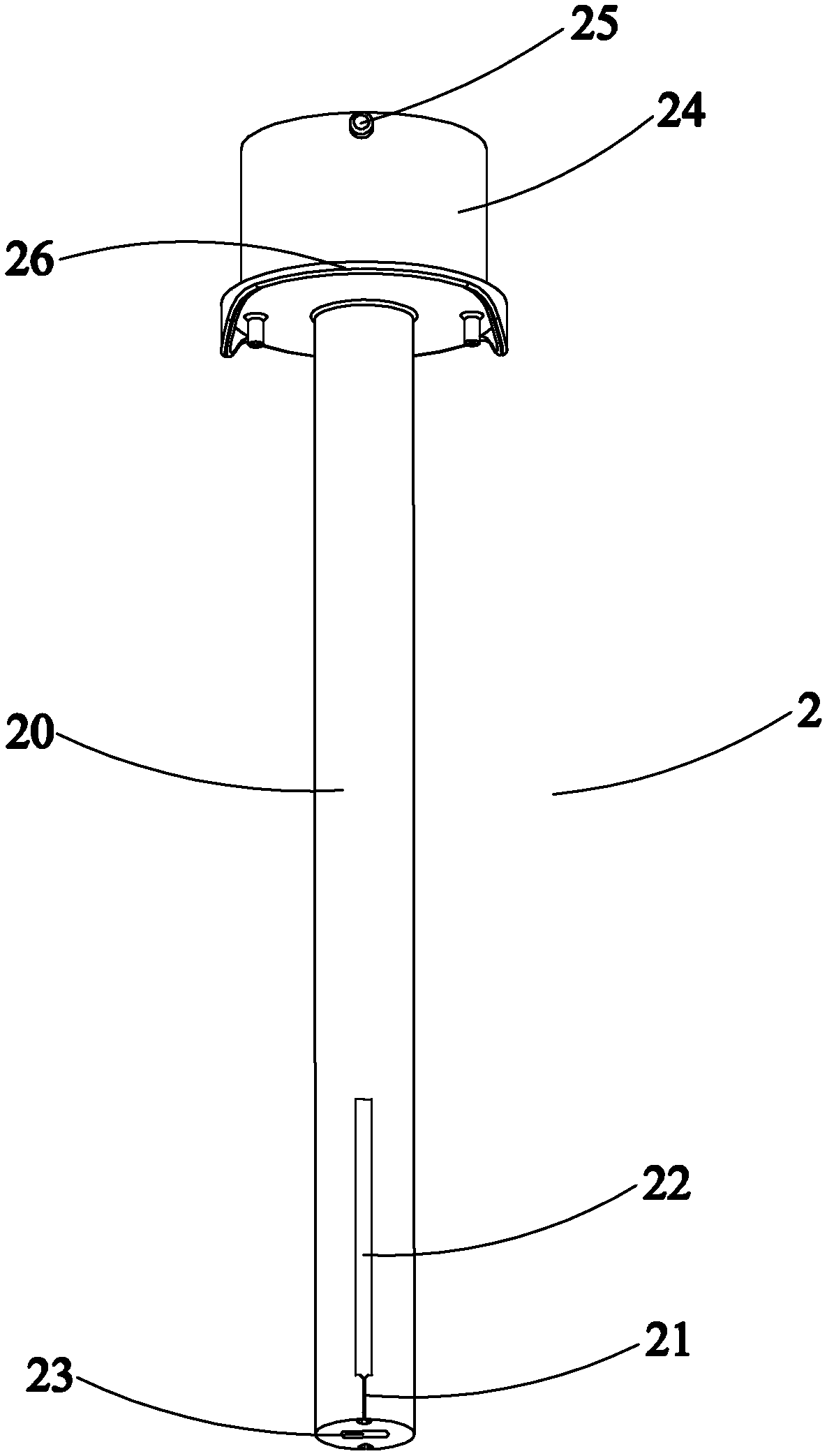 Application method of puncture device