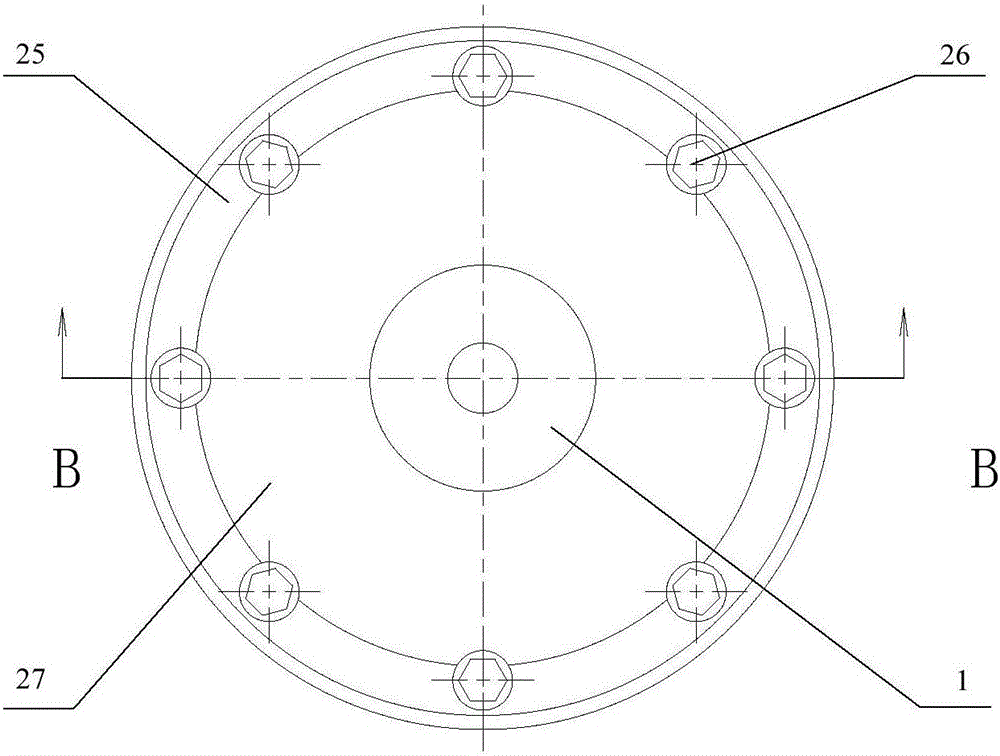 Inner by-pass valve type magnetorheological fluid suspension