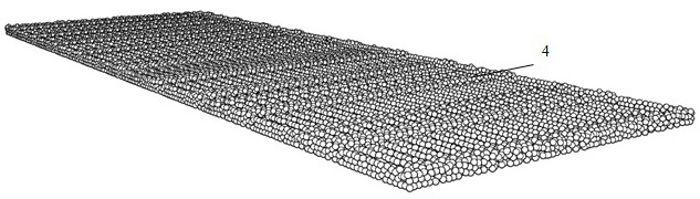 Finite element-discrete element coupling evaluation method for surface erosion of high-speed rail ballastless track bed