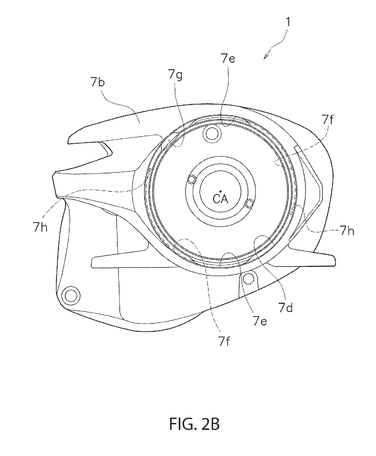 Dual-bearing reel