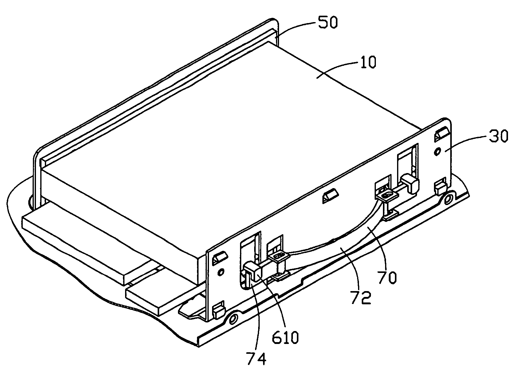 Mounting apparatus for data storage device