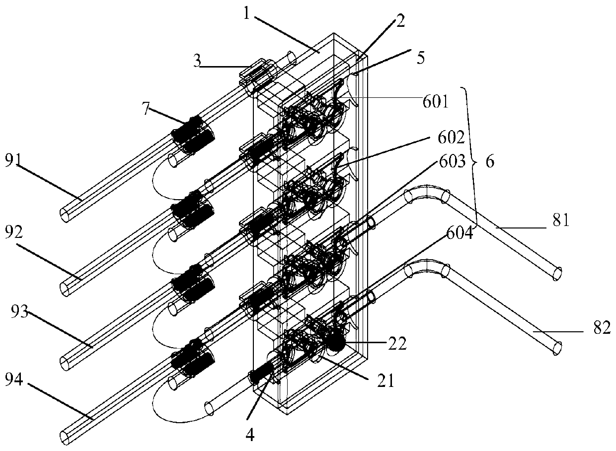 Portable wiring device of low-voltage power distribution network