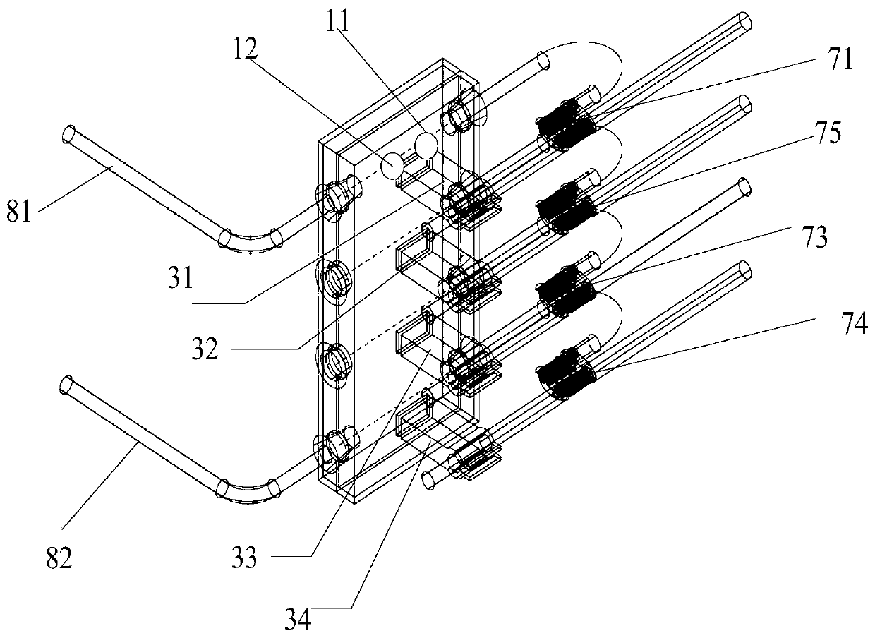 Portable wiring device of low-voltage power distribution network