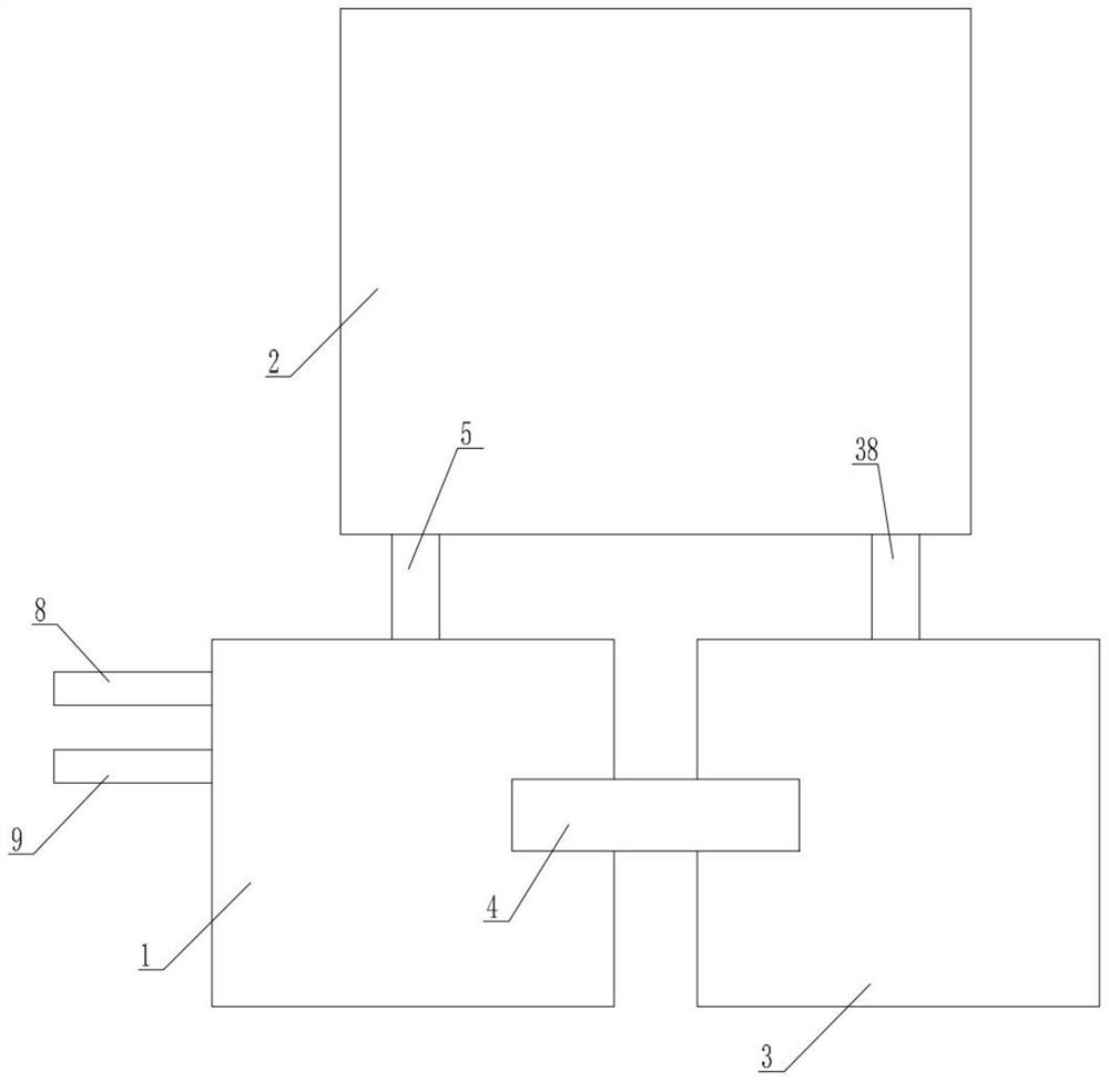 Energy-saving secondary water supply system