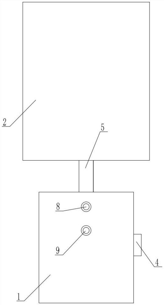 Energy-saving secondary water supply system