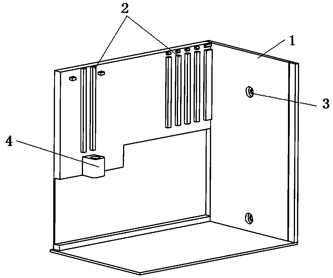 A liquid cooled chassis and a plug-in thereof