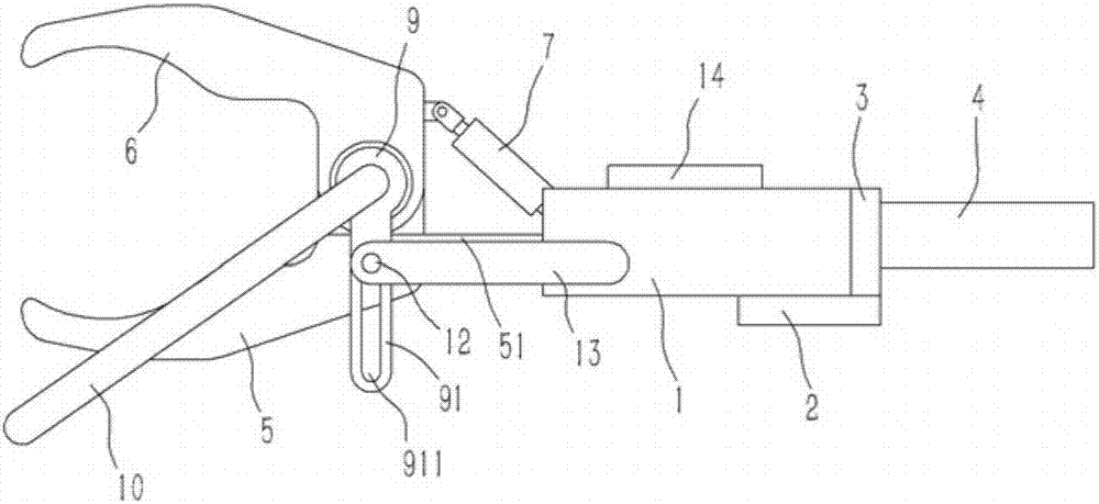 Picking device on picking device