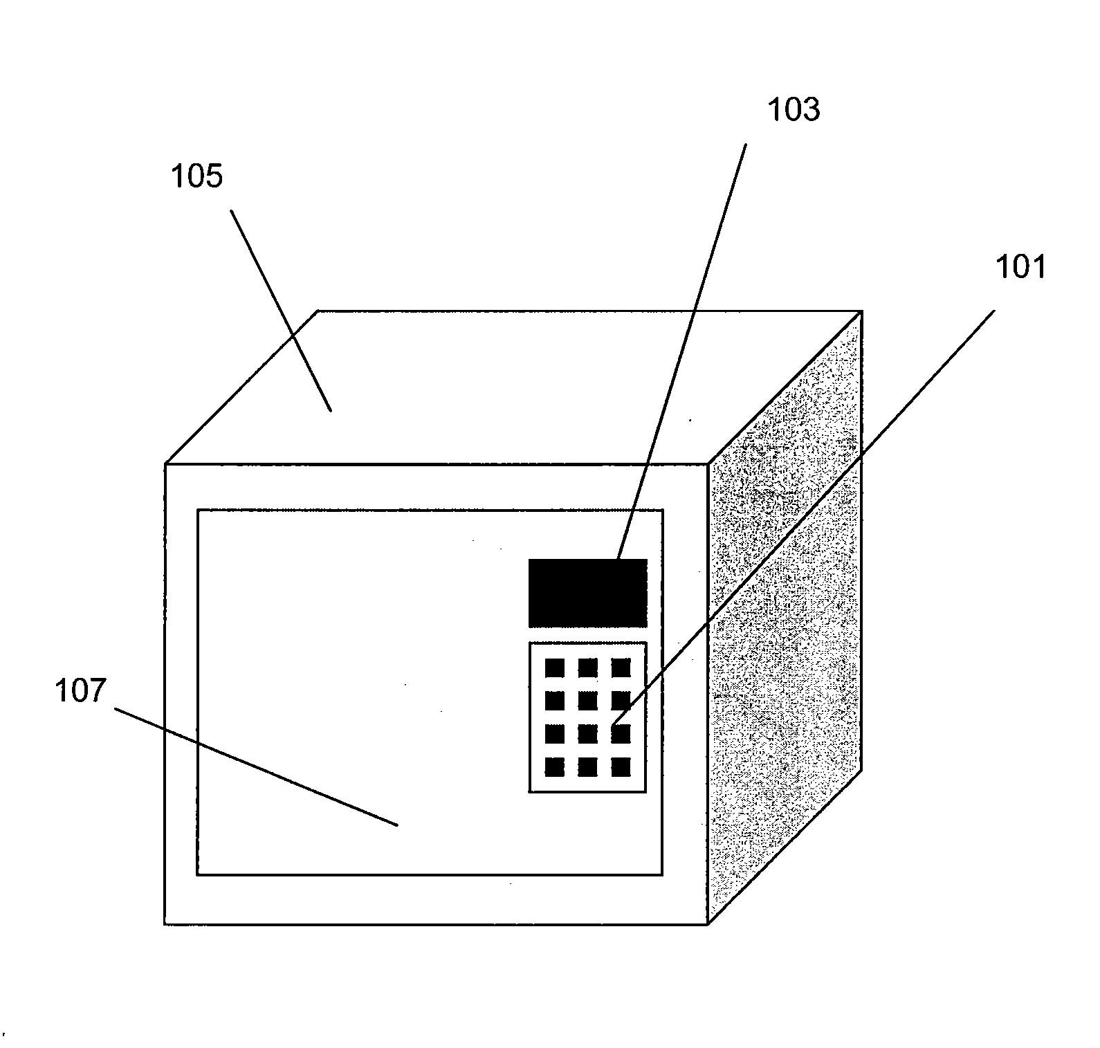 Secure parcel delivery in the absence of the intended recipient